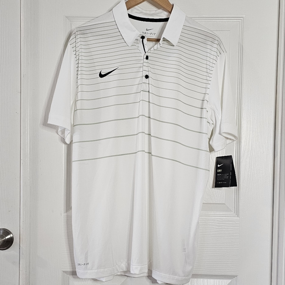 NWT Nike Dri-Fit Men's Short Sleeve Early Season Golf Polo